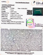 Load image into Gallery viewer, 4.68/CT Natural Panna Stone with Govt. Lab Certified-(2331)