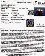 Load image into Gallery viewer, 7.47 Ratti Natural Indian Ruby with Govt. Lab Certificate-(1221)
