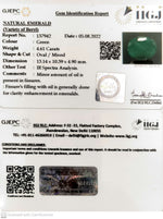 Load image into Gallery viewer, 4.61 Carat Natural Panna Stone with Govt. Lab Certified-12210