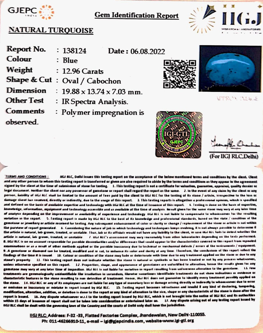 14.38 Ratti Natural Turquoise (1221)