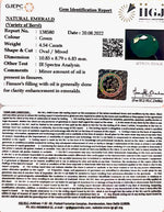 Load image into Gallery viewer, 4.54/CT Natural Panna Stone with Govt. Lab Certified (3441)