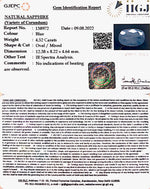 Load image into Gallery viewer, 4.52/CT Natural Ceylonese Neelam with Govt Lab Certified (8991)
