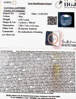 Load image into Gallery viewer, 4.04/CT Natural Ceylonese Neelam with Govt Lab Certified (8991)