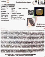 Load image into Gallery viewer, 8.31 Carat Natural Ceylonese Pukhraj with Govt Lab Certificate-6771