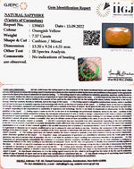 Load image into Gallery viewer, 7.57 Carat Natural Ceylonese Pukhraj with Govt Lab Certificate-4551