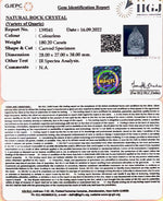 Load image into Gallery viewer, Sphatik Shree Yantra with Govt. Lab Certificate-60
