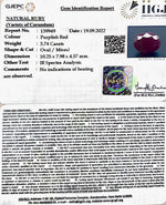 Load image into Gallery viewer, 3.74/CT Natural Neo Burma Ruby with Govt. Lab Certificate-4551