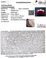 Load image into Gallery viewer, 4.09/CT Natural Neo Burma Ruby with Govt. Lab Certificate (4551)