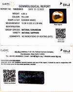 Load image into Gallery viewer, 4.88/CT Natural Ceylonese Pukhraj with Govt Lab Certificate-YELSA9V