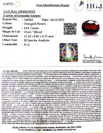 Load image into Gallery viewer, 6.61/CT Natural Hessonite with Govt. Lab Certificate (1221)
