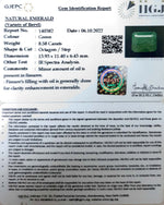 Load image into Gallery viewer, 8.58/CT Natural Panna Stone with Govt. Lab Certified-(3441)