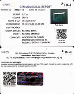 Load image into Gallery viewer, 8.27/CT Natural Certified Emerald Gemstone -1440D3113