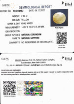 Load image into Gallery viewer, 7.62/CT Natural Ceylonese Pukhraj with Govt Lab Certificate-4551