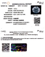 Load image into Gallery viewer, 1.00/Cents Natural Diamond With Govt. Lab Certificate (150000)
