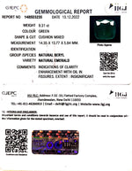 Load image into Gallery viewer, 9.31/CT Natural Panna Stone with Govt. Lab Certificate (6771)