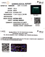 Load image into Gallery viewer, 7.58//CT Natural Panna Stone with Govt. Lab Certified-(4551)