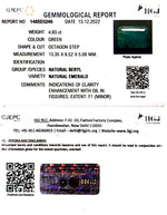 Load image into Gallery viewer, 4.93/CT Natural Panna Stone with Govt. Lab Certified (3441)