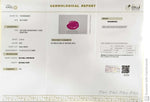 Load image into Gallery viewer, 3.75/CT Natural Mozambique Ruby Stone with Govt. Lab Certificate-15143S202637