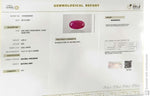 Load image into Gallery viewer, 4.83/CT Natural Mozambique Ruby Stone with Govt. Lab Certificate-15143S202642