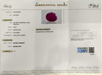 Load image into Gallery viewer, 4.88/CT Natural Ruby Stone with Govt. Lab Certificate-16016S205958