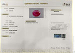 Load image into Gallery viewer, 6.39/CT Natural Ruby Stone with Govt. Lab Certificate-16140S206357