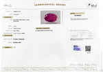 Load image into Gallery viewer, 3.69/CT Natural Ruby Stone with Govt. Lab Certificate-16489S207700