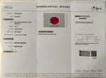 Load image into Gallery viewer, 4.69/CT Natural Ruby Stone with Govt. Lab Certificate-16839S209421