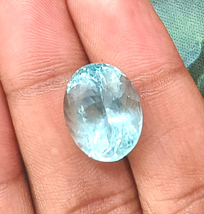 9.18/CT Natural Aquamarine with Govt Lab Certificate-5661