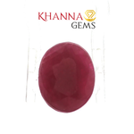 Load image into Gallery viewer, 5.77/CT Natural Indian Ruby with Govt. Lab Certificate-3588D12479