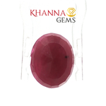 Load image into Gallery viewer, 5.77/CT Natural Indian Ruby with Govt. Lab Certificate-3588D12479