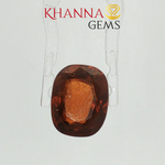 Load image into Gallery viewer, 7.37/CT Natural Hessonite Stone with Govt. Lab Certificate-2186D6061