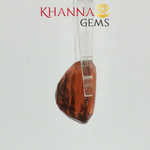 Load image into Gallery viewer, 7.37/CT Natural Hessonite Stone with Govt. Lab Certificate-2186D6061