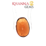 Load image into Gallery viewer, 8.49/CT Natural Hessonite Stone with Govt. Lab Certificate-2186D6057-1221-8.49