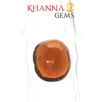 Load image into Gallery viewer, 12.13/CT Natural Hessonite Stone with Govt. Lab Certificate-140370