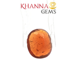 Load image into Gallery viewer, 4.87/CT Natural Hessonite Stone with Govt. Lab Certificate-71862