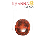 Load image into Gallery viewer, 5.23/CT Natural Hessonite Stone with Govt. Lab Certificate-3110D10350