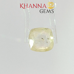 Load image into Gallery viewer, 5.61/CT Natural Yellow Sapphire With Govt Lab Certificate-13316D54366