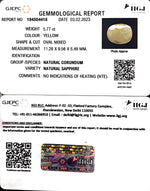 Load image into Gallery viewer, 5.77/CT Natural Ceylonese Pukhraj with Govt Lab Certificate-6771