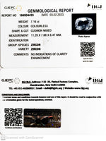 Load image into Gallery viewer, 7.16/CT Natural Zircon with Govt. Lab certificate-1845D4433