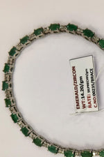 Load image into Gallery viewer, 14.20/GM EMERALD / ZIRCON (2750)