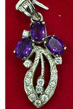 Load image into Gallery viewer, 79.32/GM AMETHYST / ZIRCON (1650)