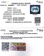 Load image into Gallery viewer, 2.23/CT Natural Ceylonese Pukhraj with Govt Lab Certificate-6771