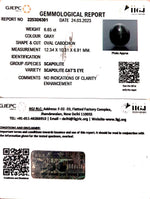 Load image into Gallery viewer, 6.65/CT Natural Scapolite Cat's Eye with Govt. Lab Certified-(1221)