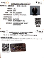 Load image into Gallery viewer, 5.88/CT Natural Scapolite Cat's Eye with Govt. Lab Certified-(1221)