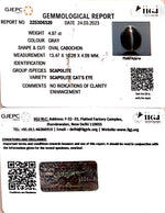Load image into Gallery viewer, 4.97/CT Natural Scapolite Cat's Eye with Govt. Lab Certified-(1221)