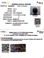 Load image into Gallery viewer, 4.78/CT Natural Scapolite Cat's Eye with Govt. Lab Certified-(1221)