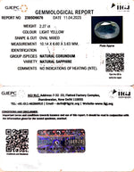 Load image into Gallery viewer, 2.27/CT Natural Ceylonese Pukhraj with Govt Lab Certificate (8991)