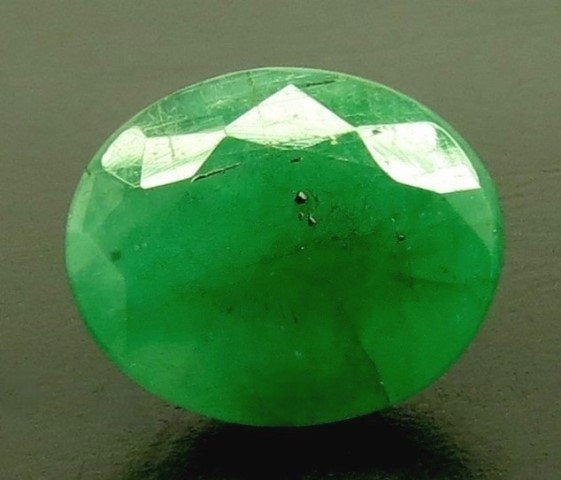 5.79 Carat Natural Panna Stone with Govt. Lab Certificate-5917D22524