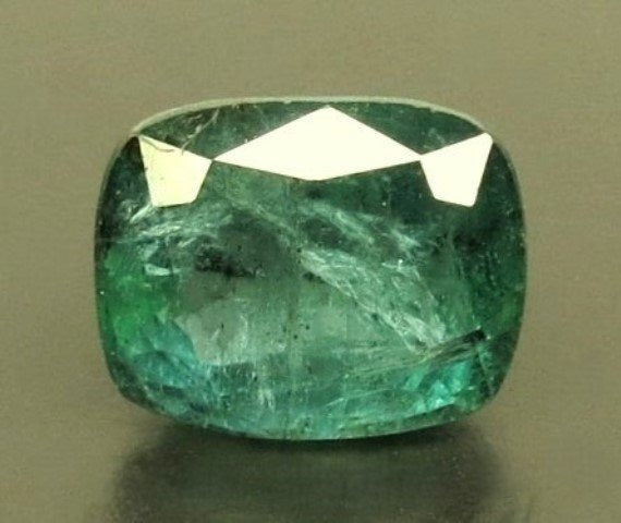 7.55/CT Natural Panna Stone with Govt. Lab Certificate-23310