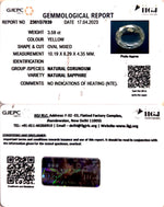 Load image into Gallery viewer, 3.59/CT Natural Ceylonese Pukhraj with Govt Lab Certificate-YELSA9V